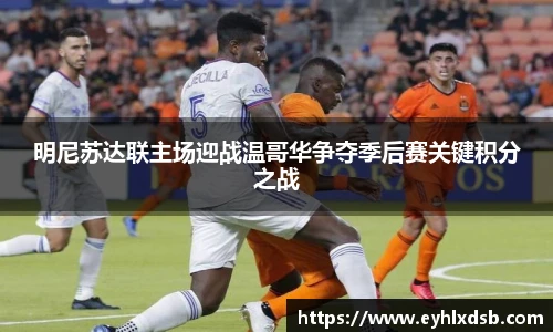 明尼苏达联主场迎战温哥华争夺季后赛关键积分之战